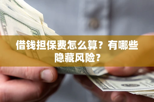 北京借钱担保费怎么算？有哪些隐藏风险？