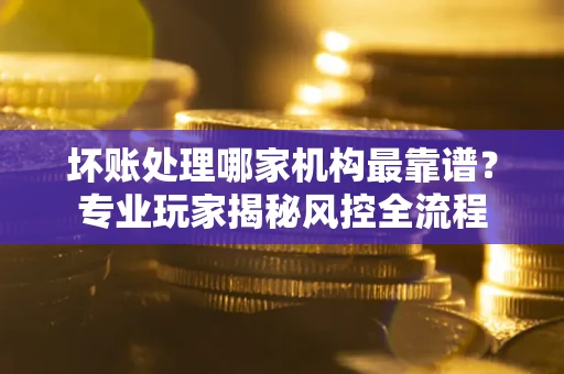 北京坏账处理哪家机构最靠谱？专业玩家揭秘风控全流程