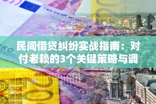 北京民间借贷纠纷实战指南：对付老赖的3个关键策略与调解盲区解析