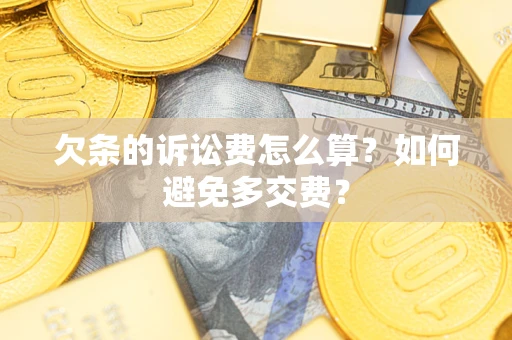 北京欠条的诉讼费怎么算？如何避免多交费？