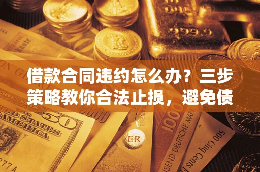 北京借款合同违约怎么办？三步策略教你合法止损，避免债务危机升级