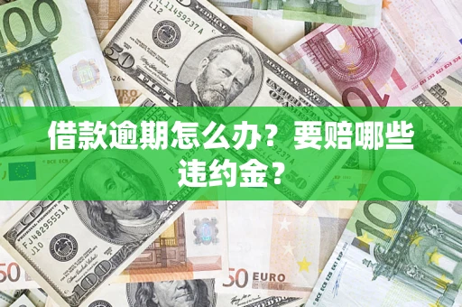 北京借款逾期怎么办？要赔哪些违约金？